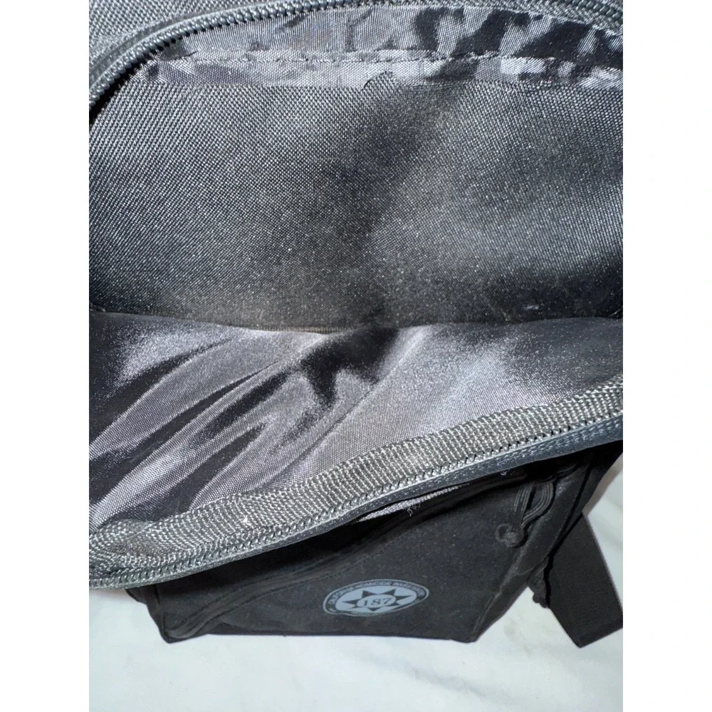 Voodoo Tactical Men's Backpack Black 187 Star Logo Adjustable Strap Laptop Bag
